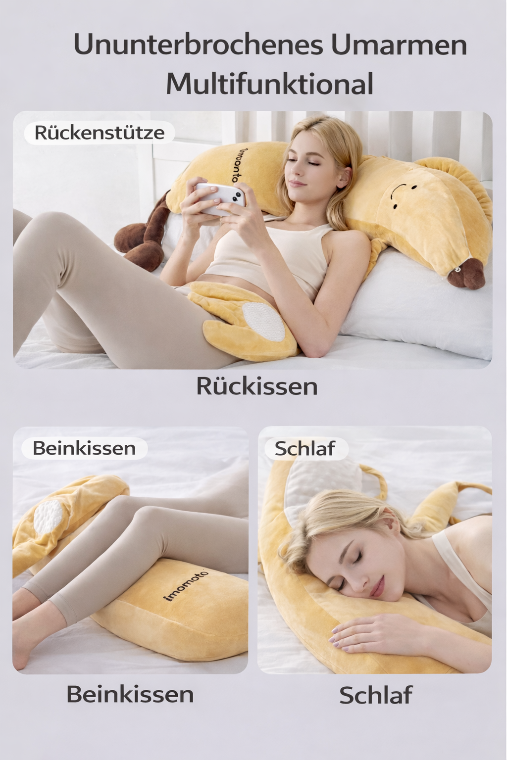 Beruhigende Plüschpuppe für Babys und Erwachsene