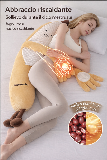 Bambola di peluche calmante per neonati e adulti