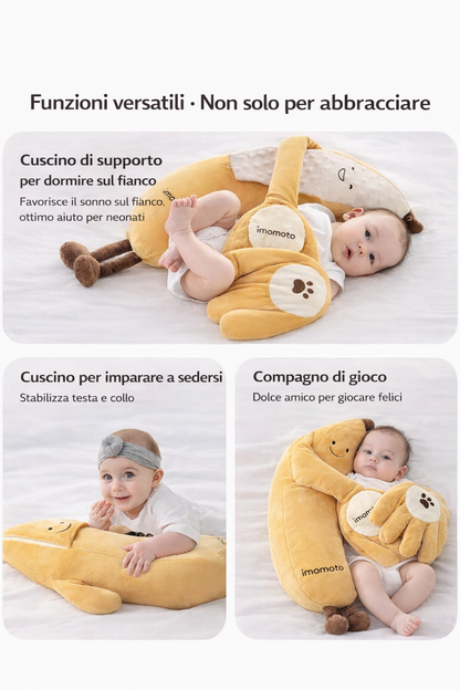 Bambola di peluche calmante per neonati e adulti